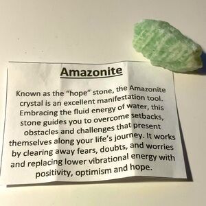 Amazonite Crystal